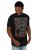 JP1880 Pink Floyd Retro Graphic Comfort Fit Band T-Shirt Black - Koszulki - T-shirty meskie Duże Rozmiary - 2XL-14XL