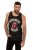 JP1880 Rolling Stones Graphic Band Tank Top Black - Koszulki - T-shirty meskie Duże Rozmiary - 2XL-14XL