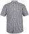 JP1880 722860 Koszula w kratę z krótkim rękawem Czarna - Koszule - Koszule 2XL-10XL