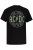 JP1880 AC/DC Graphic Comfort Fit Band T-Shirt Black - Koszulki - T-shirty meskie Duże Rozmiary - 2XL-14XL