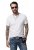JP1880 726695 Koszulka Henley Biała - Koszulki - T-shirty meskie Duże Rozmiary - 2XL-14XL