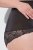 Ulla Popken 781632 Majtki modelujące z wysokim stanem Brązowa - Bielizna modelująca - 