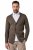 JP1880 Milano Flexnamic Marynarka z dzianiny Khaki brązowa - Garnitury - Garnitury dużych rozmiarach