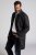 JP1880 Coat Wool Blend Water Repellent Dark Grey - Kurtki Męskie Duże Rozmiary - Kurtki Duże rozmiary 2XL-8XL