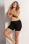 Ulla Popken 799090 Bokserki Czarna - Majtki - 