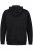 JP1880 802934 Dres z bluzą z kapturem i spodniami Czarna TALL - TALL dresy - 