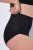 Ulla Popken 809385 Majtki modelujące z koronką Czarna - Bielizna modelująca - 