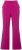 Ulla Popken 813306 Szerokie spodnie garniturowe z gumką w pasie Magenta - Spodnie materiałowe - Szerokie spodnie damskie plus size