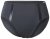 Ulla Popken 815268 Majtki w paski Antracytowa - Majtki - 