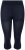 Ulla Popken 815580 Legginsy rajstopowe 3/4 z ochroną ud 80 den Granatowa - Rajstopy & skarpetki - 