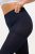 Ulla Popken 815580 Legginsy rajstopowe 3/4 z ochroną ud 80 den Granatowa - Rajstopy & skarpetki - 