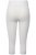 Ulla Popken 815580 Legginsy rajstopowe 3/4 z ochroną ud 80 den Biały - Rajstopy & skarpetki - 