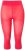 Ulla Popken 815580 Legginsy rajstopowe 3/4 z ochroną ud 80 den Jasnoczerwona - Rajstopy & skarpetki - 