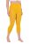 Ulla Popken 815580 Legginsy rajstopowe 3/4 z ochroną ud 80 den Musztardowa - Rajstopy & skarpetki - 