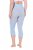Ulla Popken 815580 Legginsy rajstopowe 3/4 z ochroną ud 80 den Jasnoniebieska - Rajstopy & skarpetki - 