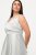 Ulla Popken 817135 Suknia wieczorowa Złamana biel - Sukienki wieczorowe - Wieczorowe sukienki plus size