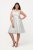 Ulla Popken 817135 Suknia wieczorowa Złamana biel - Sukienki wieczorowe - Wieczorowe sukienki plus size