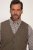 JP1880 Vest Tweed Wool Blend Traditional Light Brown - Garnitury - Garnitury dużych rozmiarach