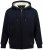 JP1880 820464 Bluza z kapturem z podszewką teddy Granatowa - Bluzy & bluzy z kapturem - Bluzy & Bluzy z kapturem 2XL-12XL