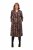 Ulla Popken 820662 Wzorzysta sukienka Czarna - Sukienki wieczorowe - Wieczorowe sukienki plus size