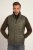 JP1880 Quilted Gilet Vintage Leather Green - Kurtki Męskie Duże Rozmiary - Kurtki Duże rozmiary 2XL-8XL