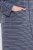 Ulla Popken 821543 Szlafrok frotte w paski Antracytowa - Szlafroki - 