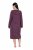 Ulla Popken 821543 Szlafrok frotte w paski z zamkiem Brązowa - Szlafroki - 