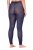 Ulla Popken 823383 Legginsy rajstopowe w kropki Granatowa - Rajstopy & skarpetki - 