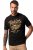 JP1880 T-Shirt Motorcycle Print Black - Koszulki - T-shirty meskie Duże Rozmiary - 2XL-14XL