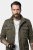 JP1880 Field Jacket with Badges Vintage Look TALL Moss Green - TALL kurtki - Kurtki TALL dla wysokich mężczyzn