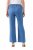 Ulla Popken 826163 Szerokie spodnie garniturowe Denimowy niebieski - Spodnie materiałowe - Szerokie spodnie damskie plus size