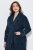 Ulla Popken 826794 Szlafrok frotte Granatowa - Szlafroki - 