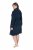 Ulla Popken 826794 Szlafrok frotte Granatowa - Szlafroki - 