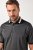 JAY-PI Quickdry Two-Tone Golf Poloshirt Black - Koszulki polo - Koszulki Polo 2XL-8XL