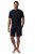 JP1880 829513 Piżama krótki model bellyfit Granatowa - Bielizna & stroje kąpielowe - Bielizna & Stroje kąpielowe 2XL-8XL
