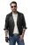 JP1880 830586 Kurtka biker z nappy jagnięcej Czarna - Kurtki Męskie Duże Rozmiary - Kurtki Duże rozmiary 2XL-8XL