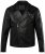 JP1880 830586 Kurtka biker z nappy jagnięcej Czarna - Kurtki Męskie Duże Rozmiary - Kurtki Duże rozmiary 2XL-8XL
