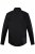 Men+ 753 Koszula biznesowa z długim rękawem z klasycznym kołnierzykiem Czarna - Koszule - Koszule 2XL-10XL