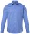 Men+ 753 Koszula biznesowa z długim rękawem z klasycznym kołnierzykiem Jasnoniebieska - Koszule - Koszule 2XL-10XL