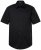Men+ 756 Koszula biznesowa z krótkim rękawem z klasycznym kołnierzykiem Czarna - Koszule - Koszule 2XL-10XL