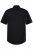 Men+ 756 Koszula biznesowa z krótkim rękawem z klasycznym kołnierzykiem Czarna - Koszule - Koszule 2XL-10XL