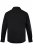 Men+ 757 Koszula biznesowa z długim rękawem z otwartym kołnierzykiem Czarna - Koszule - Koszule 2XL-10XL