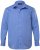 Men+ 757 Koszula biznesowa z długim rękawem z otwartym kołnierzykiem Jasnoniebieska - Koszule - Koszule 2XL-10XL