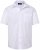 Men+ 758 Koszula biznesowa z krótkim rękawem z otwartym kołnierzykiem Biały - Koszule - Koszule 2XL-10XL