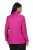 Ulla Popken 830767 Marynarka z efektem zmięcia Magenta - Marynarki - Żakiety w dużych rozmiarach