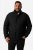 Men+ 494 Pikowana kurtka ze stójką Czarna - Kurtki Męskie Duże Rozmiary - Kurtki Duże rozmiary 2XL-8XL