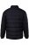 Men+ 494 Pikowana kurtka ze stójką Granatowa - Kurtki Męskie Duże Rozmiary - Kurtki Duże rozmiary 2XL-8XL