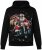 Men+ 100 Bluza z kapturem Mikołaj na motocyklu Czarna - Bluzy & bluzy z kapturem - Bluzy & Bluzy z kapturem 2XL-12XL