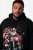 Men+ 100 Bluza z kapturem Mikołaj na motocyklu Czarna - Bluzy & bluzy z kapturem - Bluzy & Bluzy z kapturem 2XL-12XL