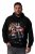 Men+ 100 Bluza z kapturem Mikołaj na motocyklu Czarna - Bluzy & bluzy z kapturem - Bluzy & Bluzy z kapturem 2XL-12XL